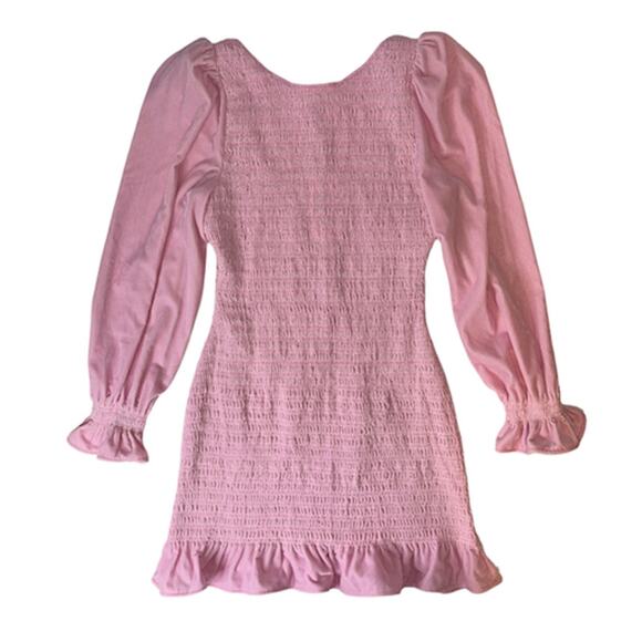 LoveShackFancy Pink Mini Dress - Picture 6 of 13